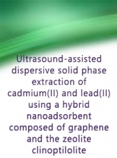 Ultrasound-assisted dispersive solid phase extraction of cadmium(II) and lead(II) using a hybrid nanoadsorbent composed of graphene and the zeolite clinoptilolite